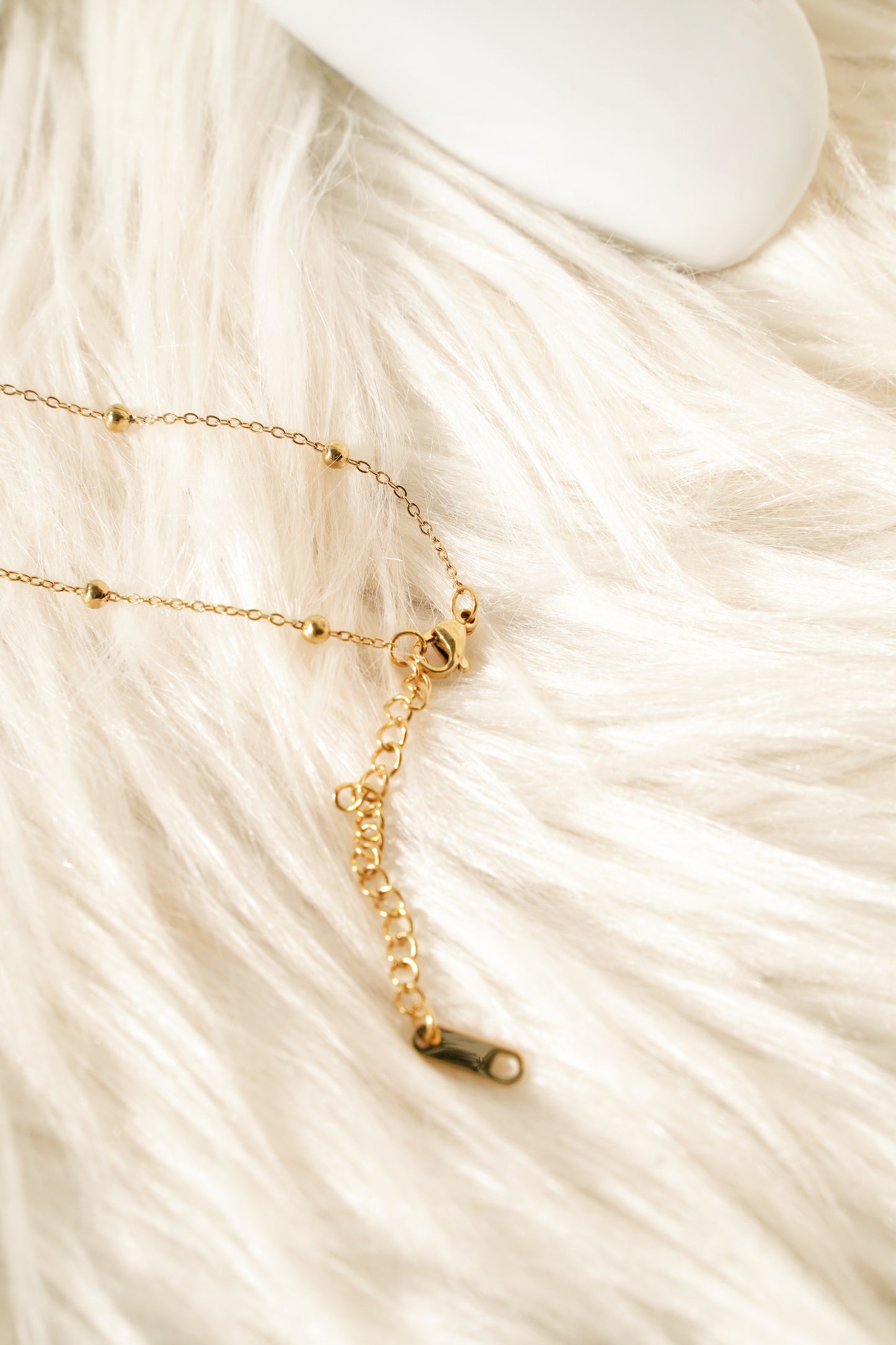 Gemma Pearl Link Necklace