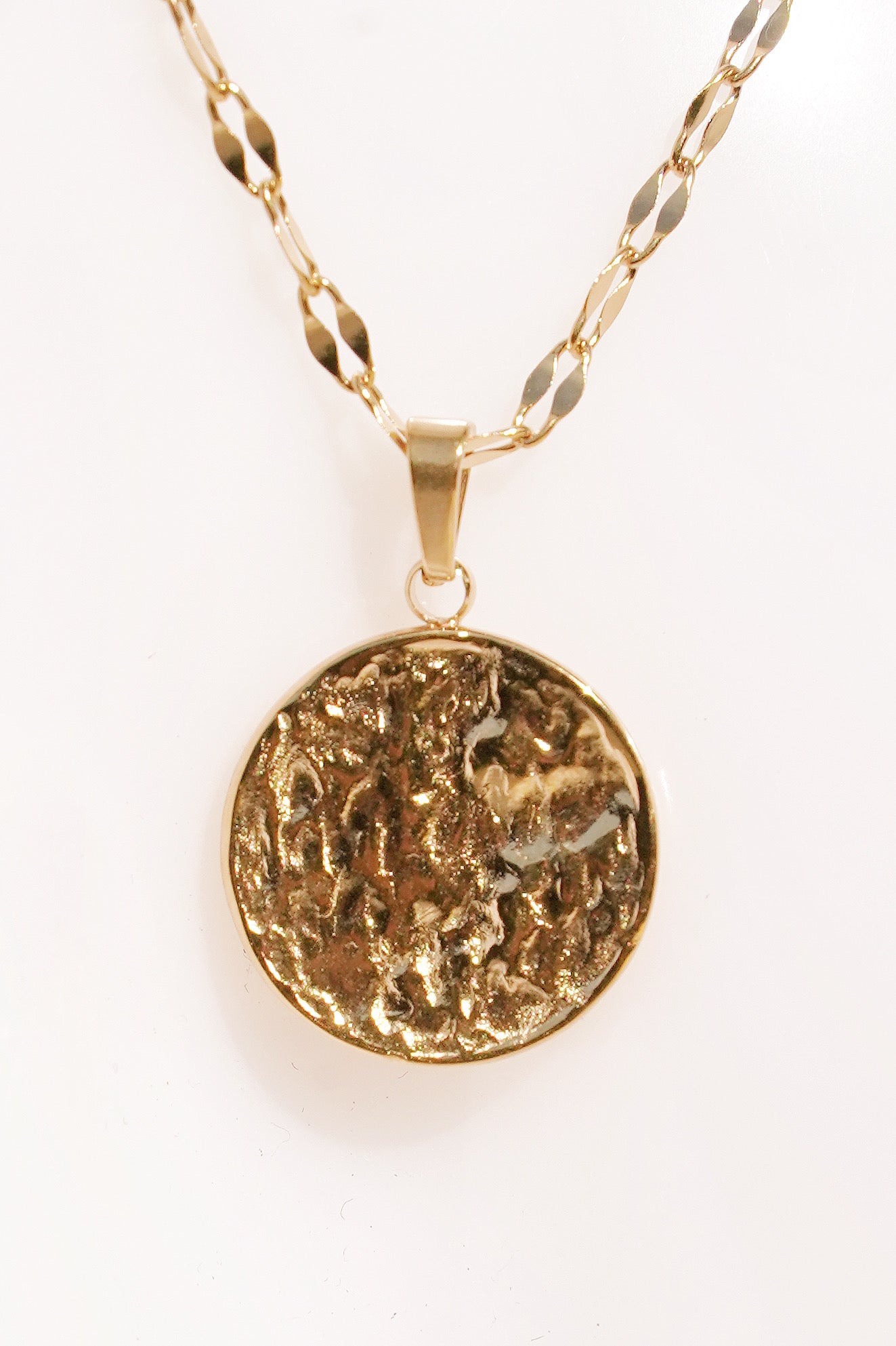 Oceans Gold Vermeil Charm Necklace