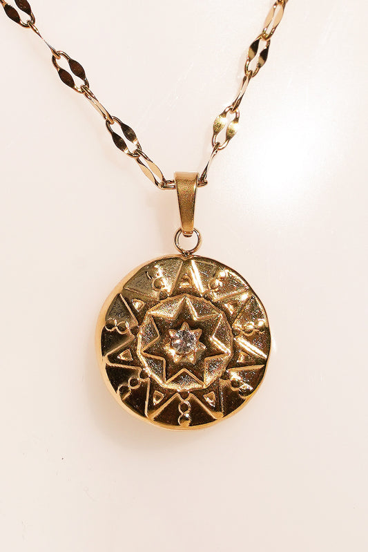 Stella Gold Vermeil Charm Necklace