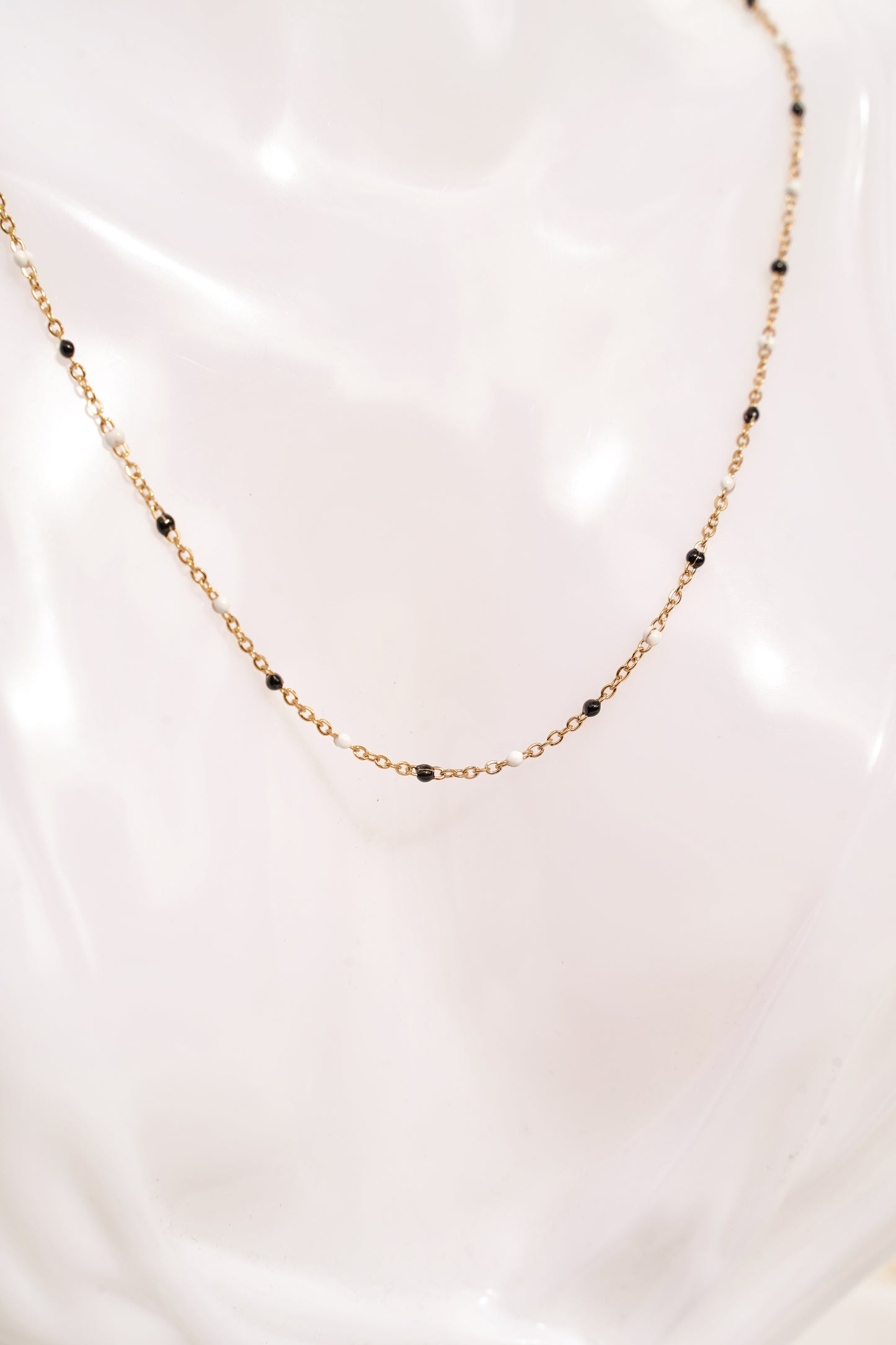 Sardonyx Gold Vermeil Charm Necklace