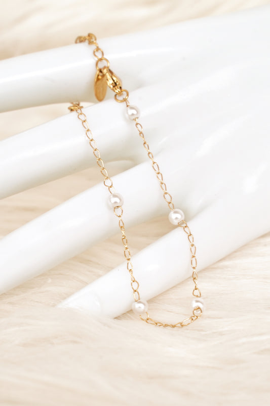 Margaret Fine Pearl Bracelet