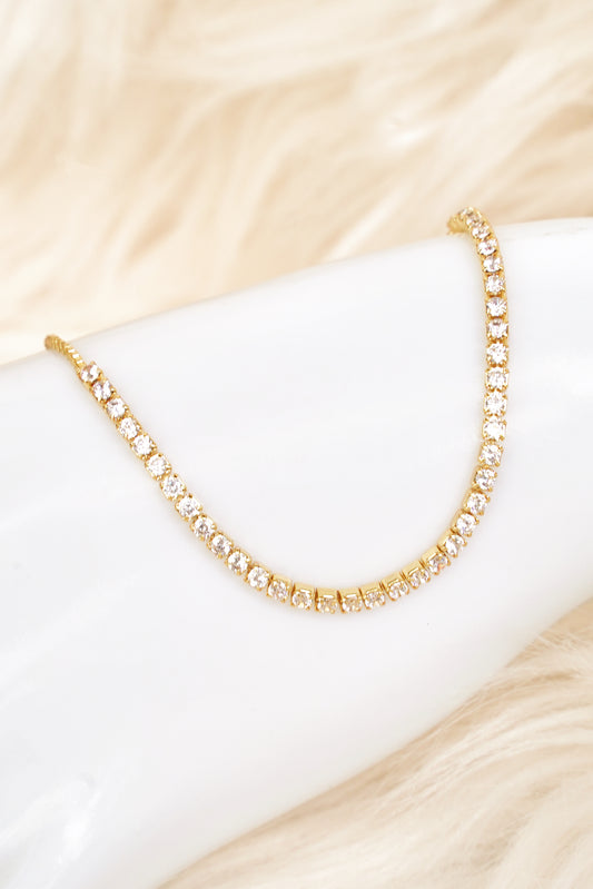 Immortalis Cubic Zirconia Slider Bracelet