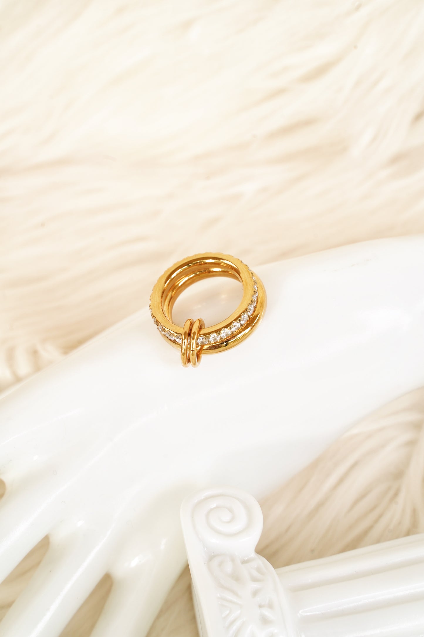 Aurelia Stackable 18K Gold Vermeil Signature Ring