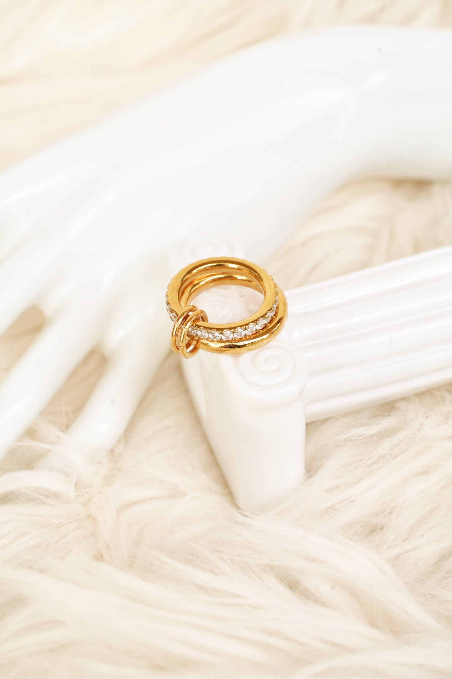 Aurelia Stackable 18K Gold Vermeil Signature Ring