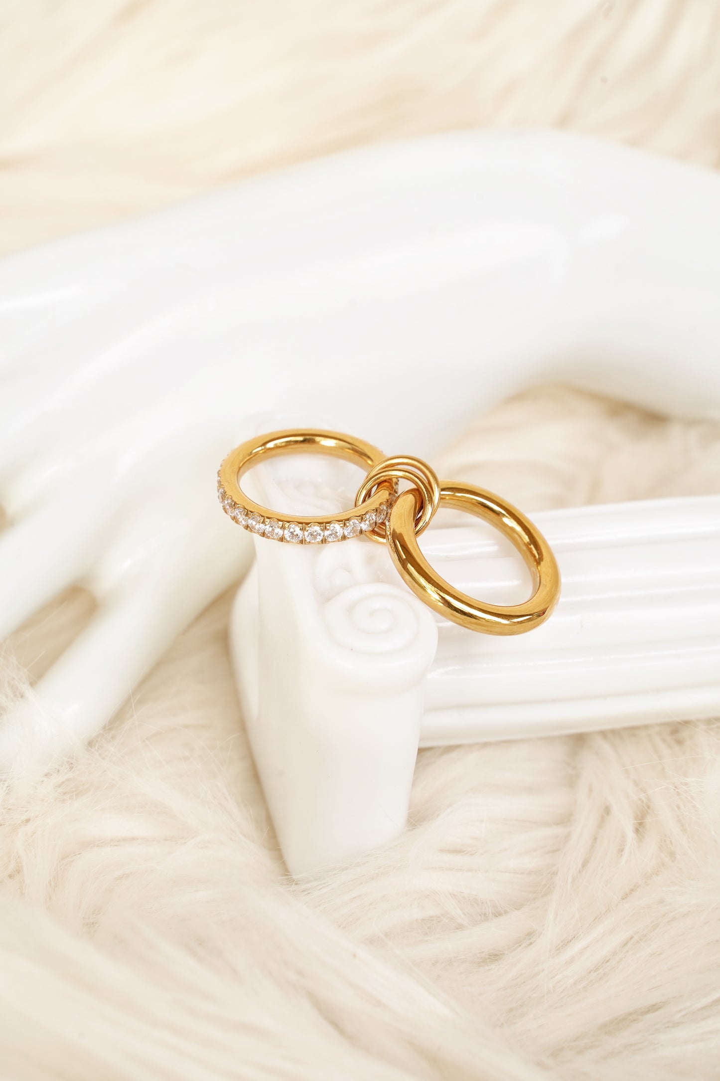 Aurelia Stackable 18K Gold Vermeil Signature Ring