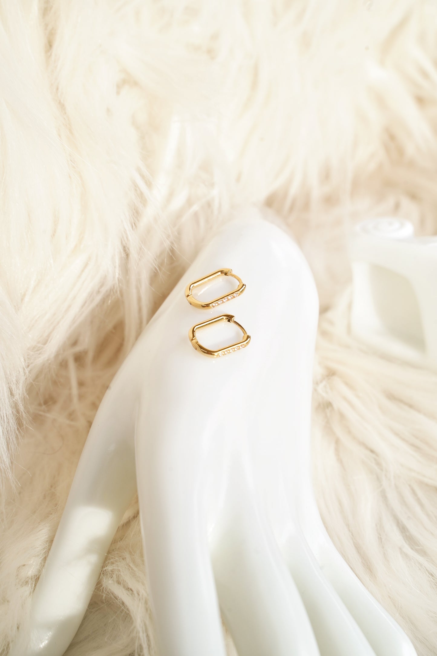 Mutatio Sterling Silver 18K Gold Plated Earrings