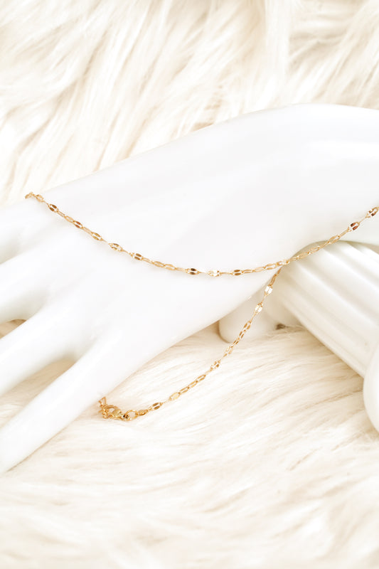 Simplus Gold Link Thin Chain